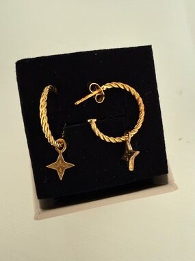 Stilnest Gold Vermeil Earrings